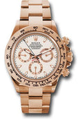 Rolex Everose Gold Cosmograph Daytona 40 Watch - Ivory Index Dial - 116505 i - Carbon Watch Company