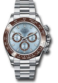 Rolex 950 Platinum Cosmograph Daytona 40 Watch - Ice Blue Index Dial - 116506 ib - Carbon Watch Company
