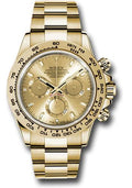 Rolex Yellow Gold Cosmograph Daytona 40 Watch - Champagne Index Dial - 116508 chi - Carbon Watch Company