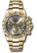 Rolex Yellow Gold Cosmograph Daytona 40 Watch - Steel Index Dial - 116508 sti - Carbon Watch Company