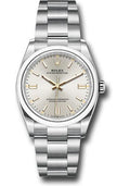 Rolex Oyster Perpetual 36 Watch - Domed Bezel - Silver Index Dial - Oyster Bracelet - 2020 Release - 126000 sio - Carbon Watch Company