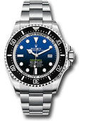 Rolex Sea-Dweller Deepsea 44 Watch - D-Blue James Cameron Dial - Carbon Watch Company