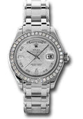 Rolex Platinum Day-date Special Edition 39 Watch - 40 Diamond Bezel - Meteorite Diamond Dial - 18946 met - Carbon Watch Company