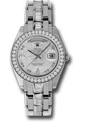 Rolex Platinum Day-date Special Edition 39 Watch - 42 Baguette Diamond Bezel - Meteorite Diamond Dial - 18956 BRIL - Carbon Watch Company
