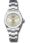 Rolex Oyster Perpetual 28 Watch - Domed Bezel - Silver Index Dial - Oyster Bracelet - 2020 Release - 276200 sio - Carbon Watch Company