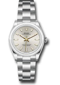 Rolex Oyster Perpetual 31 Watch - Domed Bezel - Silver Index Dial - Oyster Bracelet - 2020 Release - 277200 sio - Carbon Watch Company