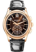 Patek Philippe Complications Flyback Chronograph Annual Calendar - Rose Gold - Brown Sunburst Dial - 5905R-001 - Carbon Watch Company