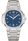 Patek Philippe Nautilus Ladies Automatic - 35.2 mm - Steel - Blue Opaline Dial - 7118/1200A-001 - Carbon Watch Company