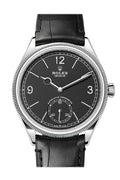 Rolex 1908 39mm Intense Black Dial White Gold Men's Watch 52509 - Carbon Watch Company