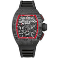 Richard Mille Chronograph Felipe Massa Black Night NTPT Carbon 50mm Openworked Dial - RM11-FM - Carbon Watch Company