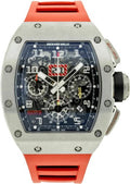 Richard Mille Chronograph Felipe Massa Titanium 50mm Openworked Dial - RM11-FM - Carbon Watch Company
