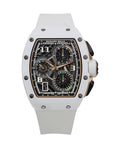 Richard Mille Lifestyle Flyback Chronograph White Ceramic RM 72-01 - BRAND NEW - Carbon Watch Company