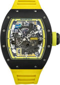 Richard Mille Black Ceramic 50mm Openworked Dial - RM30 - Carbon Watch Company