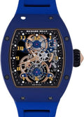 Richard Mille Manual Winding Tourbillon TZP Ceramic Blue | RM17-02 (3) - Carbon Watch Company