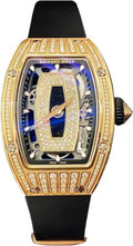 Richard Mille Lady Rose Gold Medium Set Diamond Onyx Dial | RM07-01 (8) - Carbon Watch Company