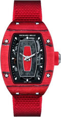 Richard Mille Automatic Racing Red Carbon Black Red Dial | RM07-01 (10) - Carbon Watch Company