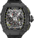 Richard Mille Carbon Flyback Chronograph 50mm Openworked Dial | RM11-03 (7) - Carbon Watch Company