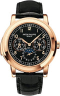 Patek Philippe Grand Complications Day-Date Annual Calendar Moon Phase 42mm Black Arabic Rose Gold Automatic | 5074R-001 - Carbon Watch Company