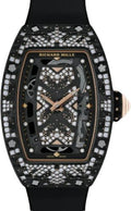 Richard Mille Automatic Winding Intergalactic Bright Night Carbon TPT Diamond Set Bezel | RM07-01 (13) - Carbon Watch Company