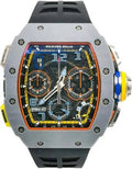 Richard Mille Automatic Winding Carbon Split Chronograph Open-Work Dial | RM65-01 (1) - Carbon Watch Company
