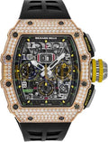 Richard Mille Flyback Chronograph Diamond Set Rose Gold | RM11-03 (1) - Carbon Watch Company