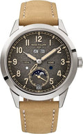 Patek Philippe Complications Annual Calendar Travel Time White Gold Textured Grey Dial | 5326G-001 - Carbon Watch Company
