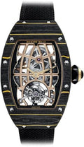 Richard Mille Automatic Winding Tourbillon Limited Edition Openworked Dial | RM74-02 - Carbon Watch Company