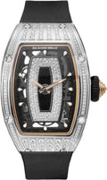 Richard Mille MED White Gold Diamond Set Black Automatic | RM07-01 (19) - Carbon Watch Company