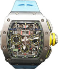 Richard Mille Chronograph Titanium 50mm Openworked Dial | RM11-03 (2) - Carbon Watch Company