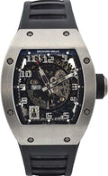 Richard Mille White Gold Openworked Dial 48mm | RM010 (1) - Carbon Watch Company