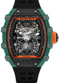 Richard Mille Manual Winding Tourbillon Aerodyne Quarts TPT/Carbon TPT/Titanium 50mm Openworked Dial | RM21-02 - Carbon Watch Company