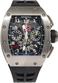 Richard Mille Chronograph Felipe Massa White Gold 50mm Openworked Dial | RM11-FM - Carbon Watch Company