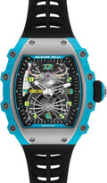 Richard Mille Manual Winding Tourbillon Aerodyne Hanes 214/Carbon TPT Blue | RM 21-02 - Carbon Watch Company