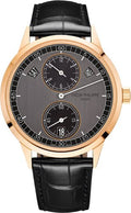 Patek Philippe Complications Annual Calendar Regulator Display Rose Gold Graphite Ebony Dial | 5235/50R-001 - Carbon Watch Company