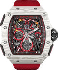 Richard Mille Kimi Räikkönen Tourbillon Split Seconds Chronograph Limited Edition 50mm Openworked Dial | RM50-04 - Carbon Watch Company