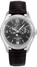 Patek Philippe Complications Annual Calendar Moon Phases White Gold Slate Grey Dial | 5146G-010 - Carbon Watch Company