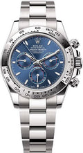 Rolex Cosmograph Daytona 40mm White Gold Bright Blue Dial Oyster Bracelet - 126509 - 2025 - Carbon Watch Company
