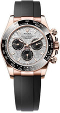 Rolex Cosmograph Daytona 40mm Everose Gold Meteorite Black Dial Cerachrom Bezel Oysterflex Bracelet - 126515LN - 2025 - Carbon Watch Company