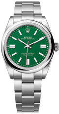 Rolex Oyster Perpetual 41 Green Dial Oyster Bracelet - 134300 - 2025 - Carbon Watch Company