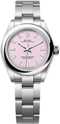 Rolex Oyster Perpetual 28 Candy Pink Dial Oyster bracelet - 276200 - 2025 - Carbon Watch Company