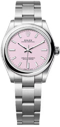 Rolex Oyster Perpetual 31 Candy Pink Dial Oyster Bracelet - 277200 - 2025 - Carbon Watch Company