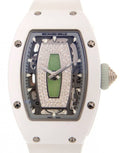 Richard Mille Ceramic Diamond Jade Dial RM 07-01 - Carbon Watch Company