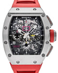 Richard Mille Automatic Flyback Chronograph Felipe Massa White Gold/Titanium RM 011 - Carbon Watch Company