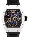 Richard Mille Manual Winding Tourbillon ATZ Ceramic White RM 17-02 - BRAND NEW - Carbon Watch Company