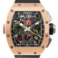 Richard Mille GMT Rose Gold/Titanium RM 11-02 - Carbon Watch Company